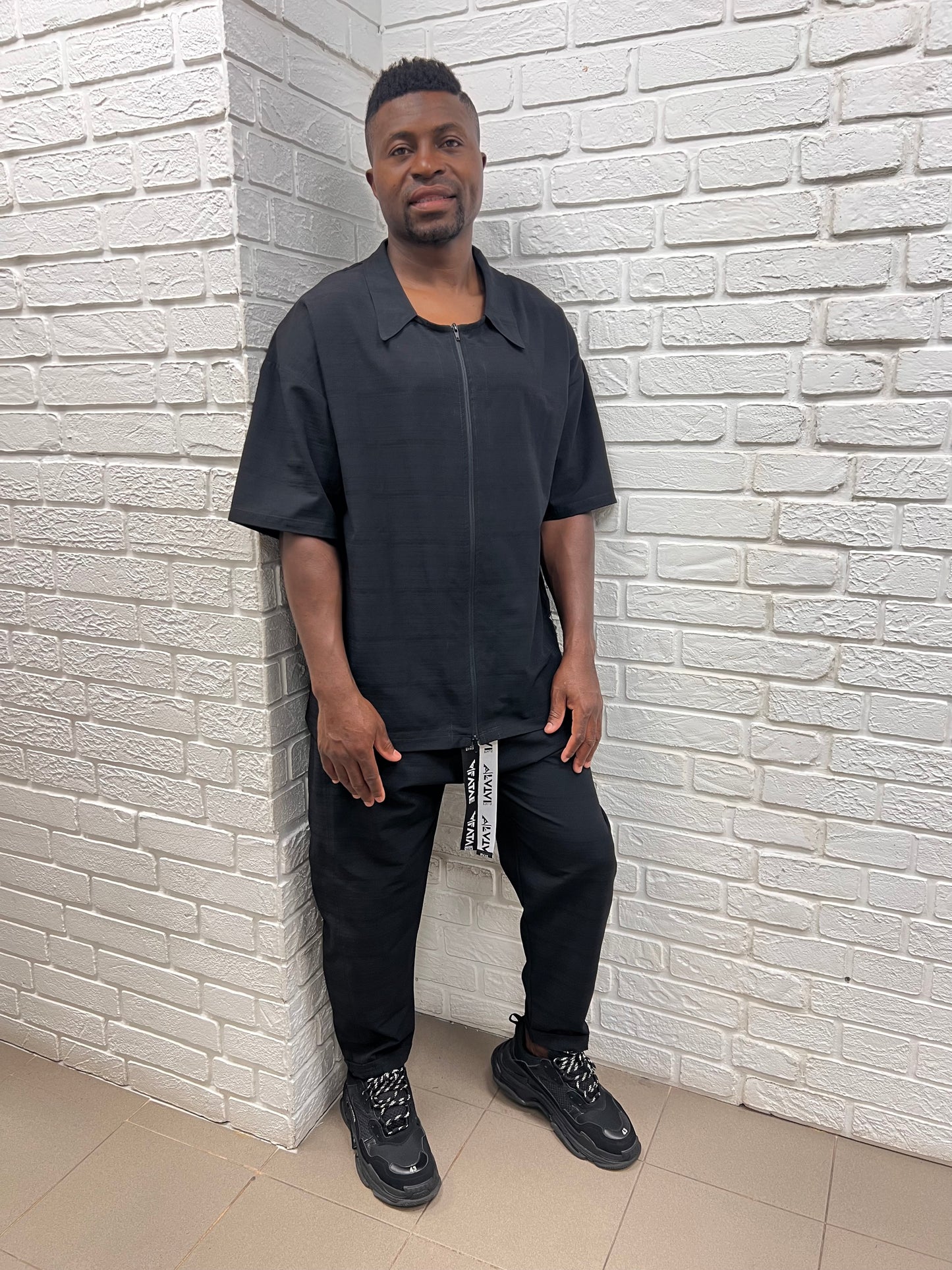 Pantaloni casual negri