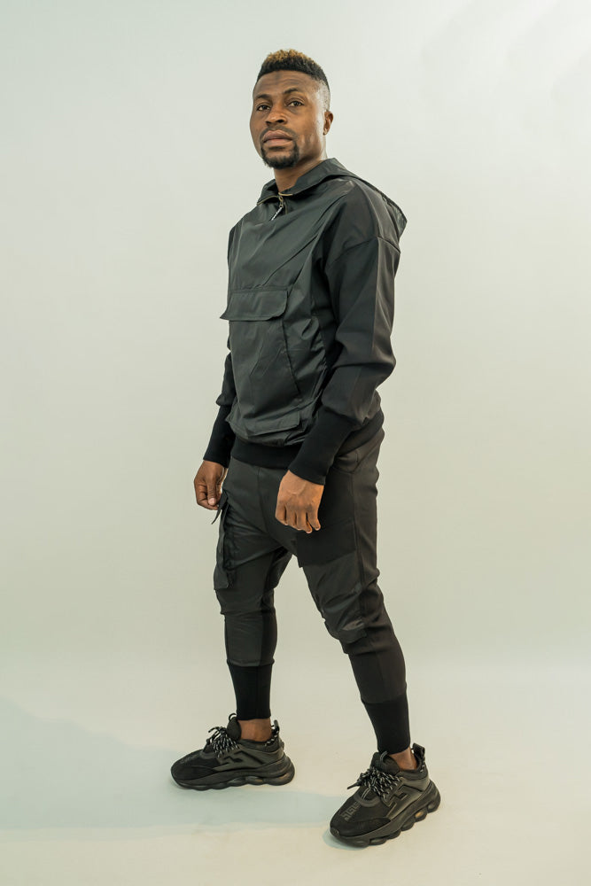 Pantaloni in combinatie de fas