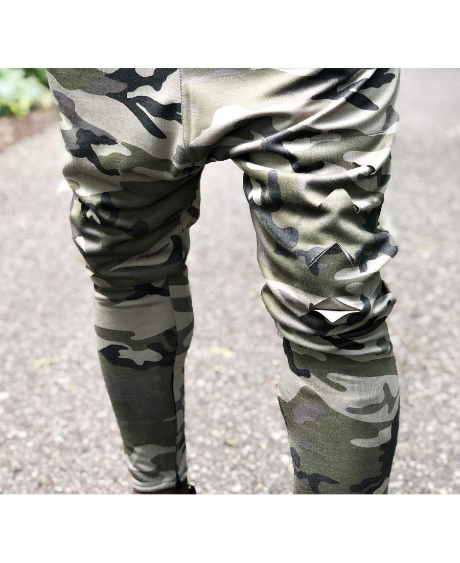 (SET) Tracksuit ''Long Camo'' (t-shirt+trousers) - Fatai Style