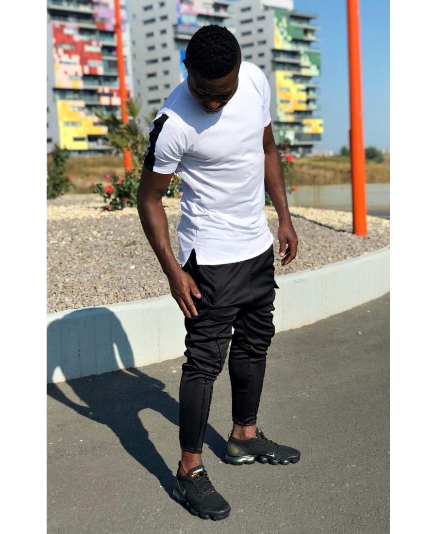 Black trousers with great design - Fatai Style