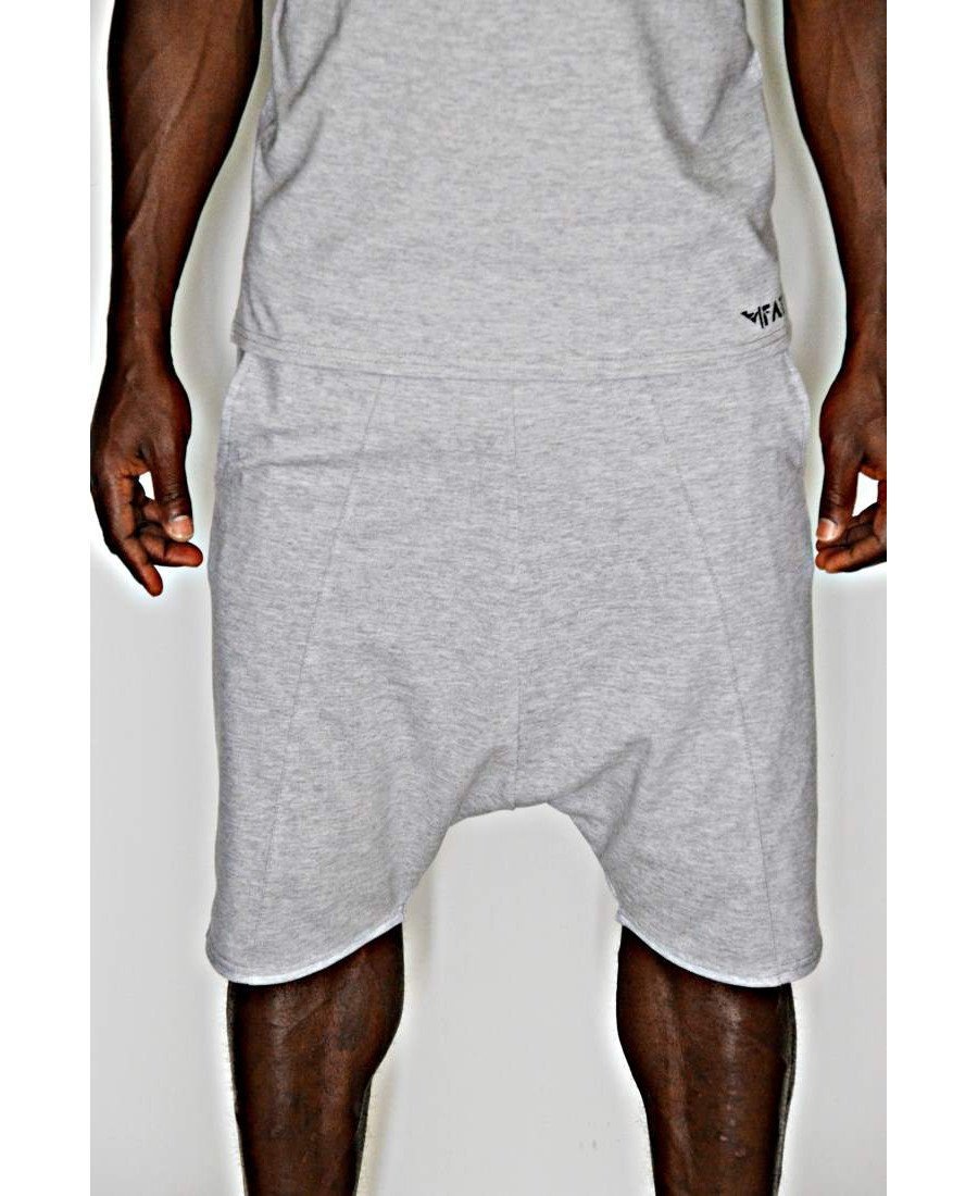 Grey short trousers - Fatai Style
