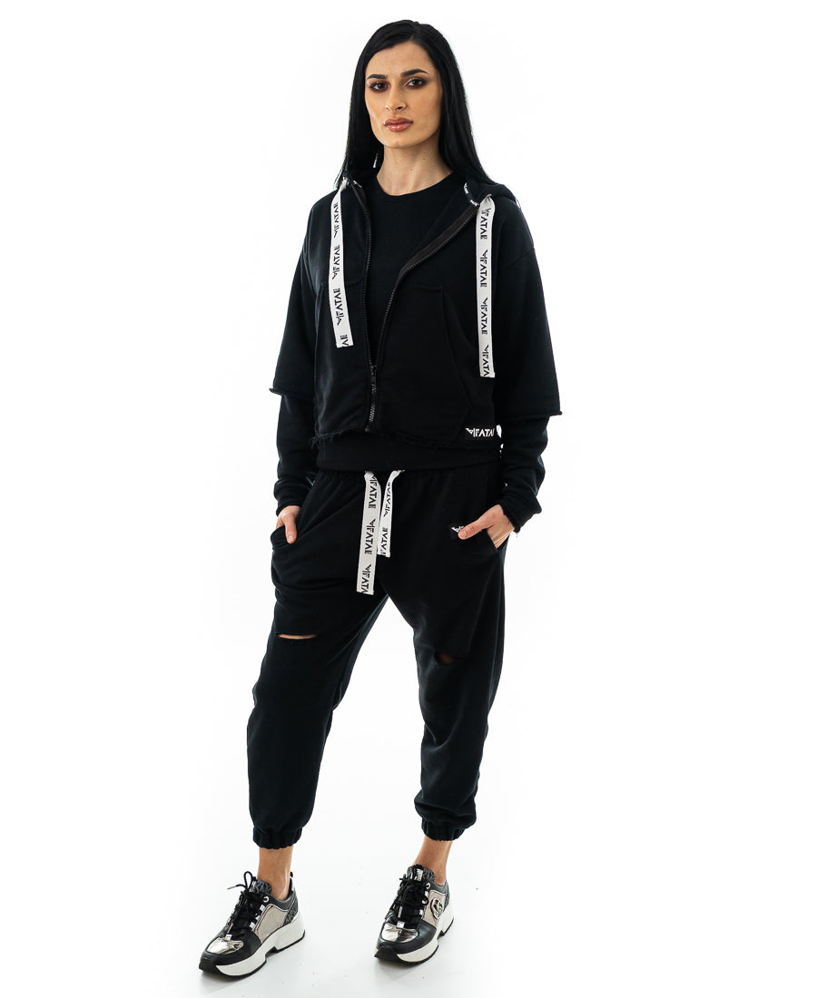 Trening dama negru