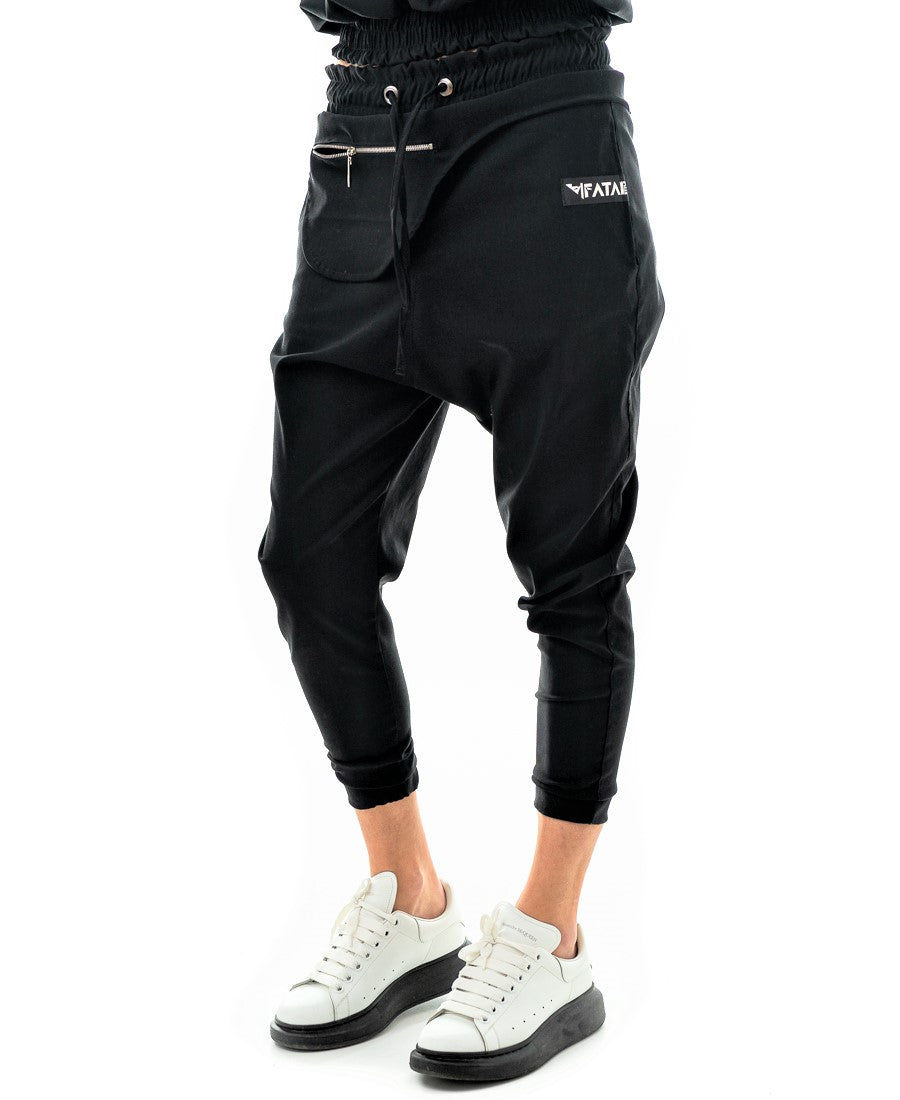 Pantaloni casual cu borseta