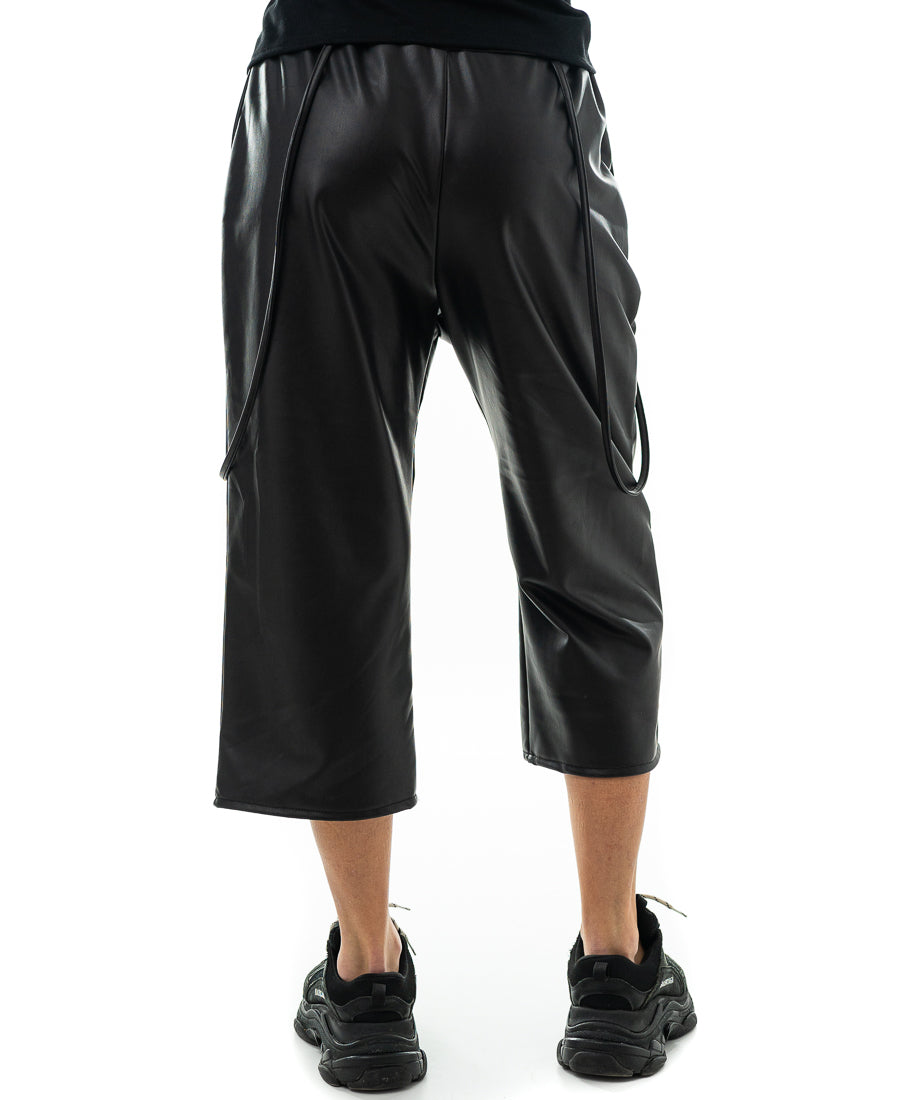 Pantaloni culotte negri