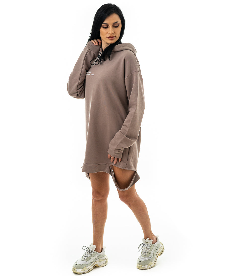Rochie capuccino sport - imprimata