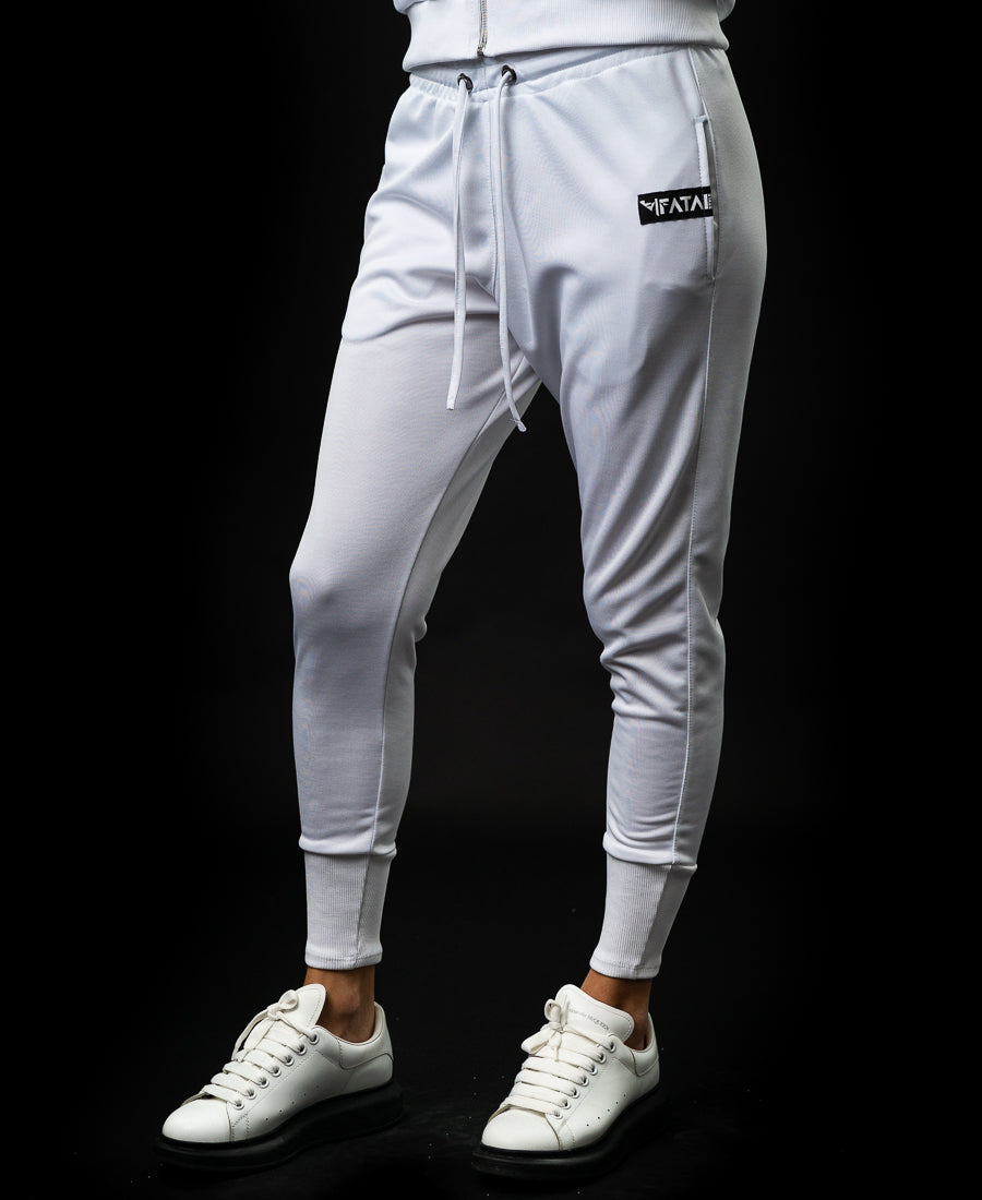 Pantaloni albi casual/sport