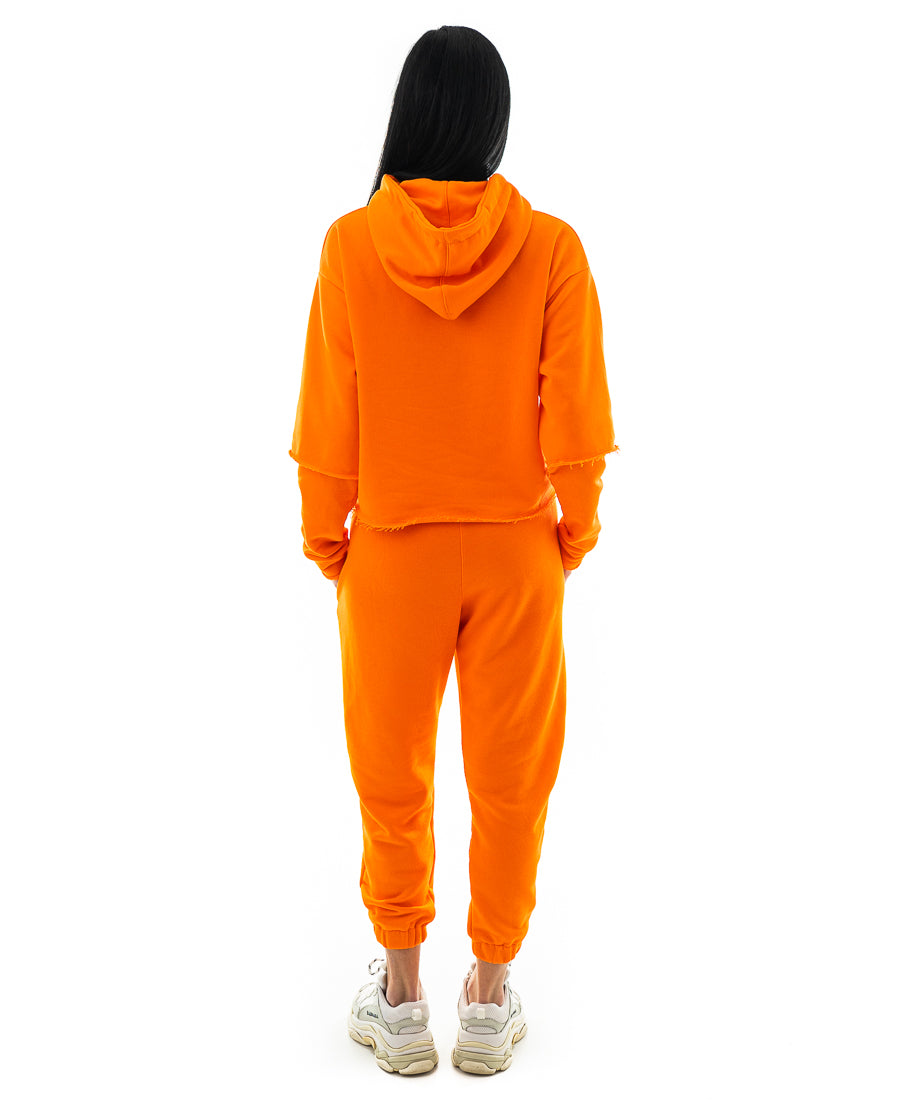 Trening dama potocaliu - bluza fara fermoar