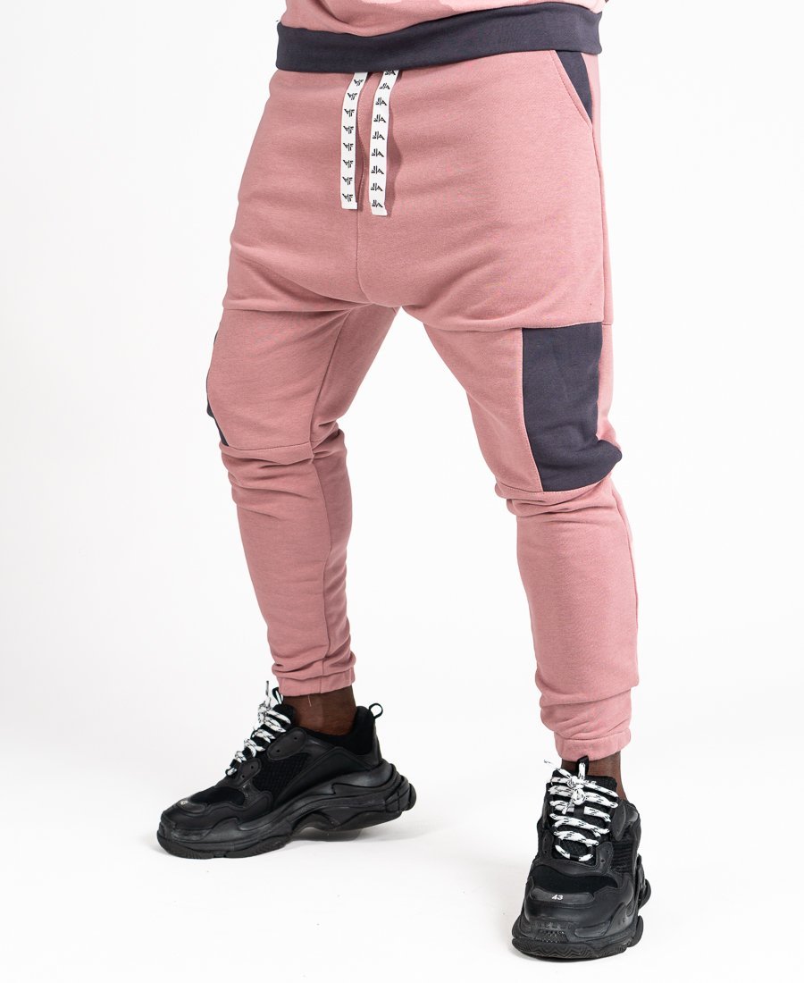 Pink trousers with grey - Fatai Style