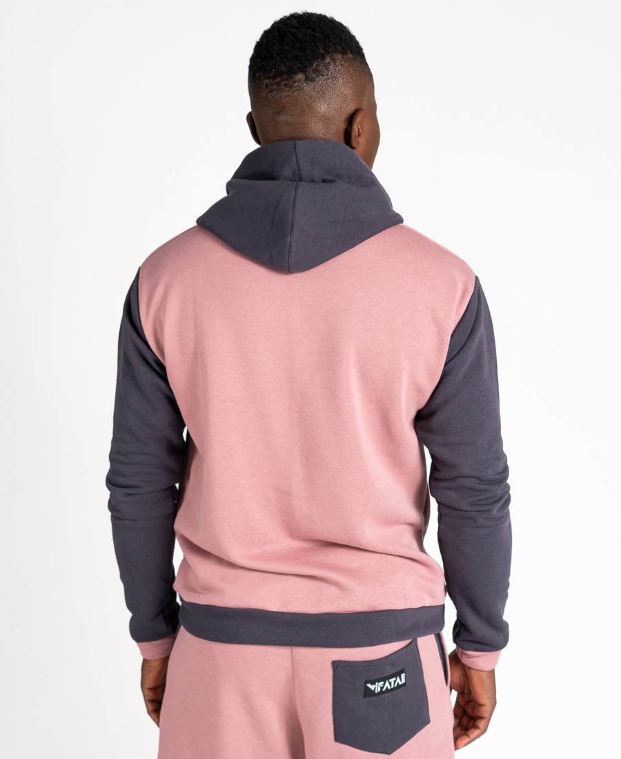 Pink sweater with grey - Fatai Style