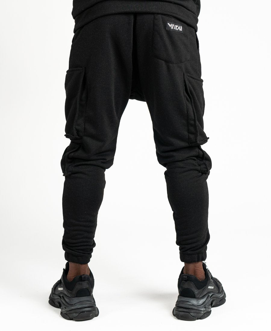 Black trousers with pockets - Fatai Style