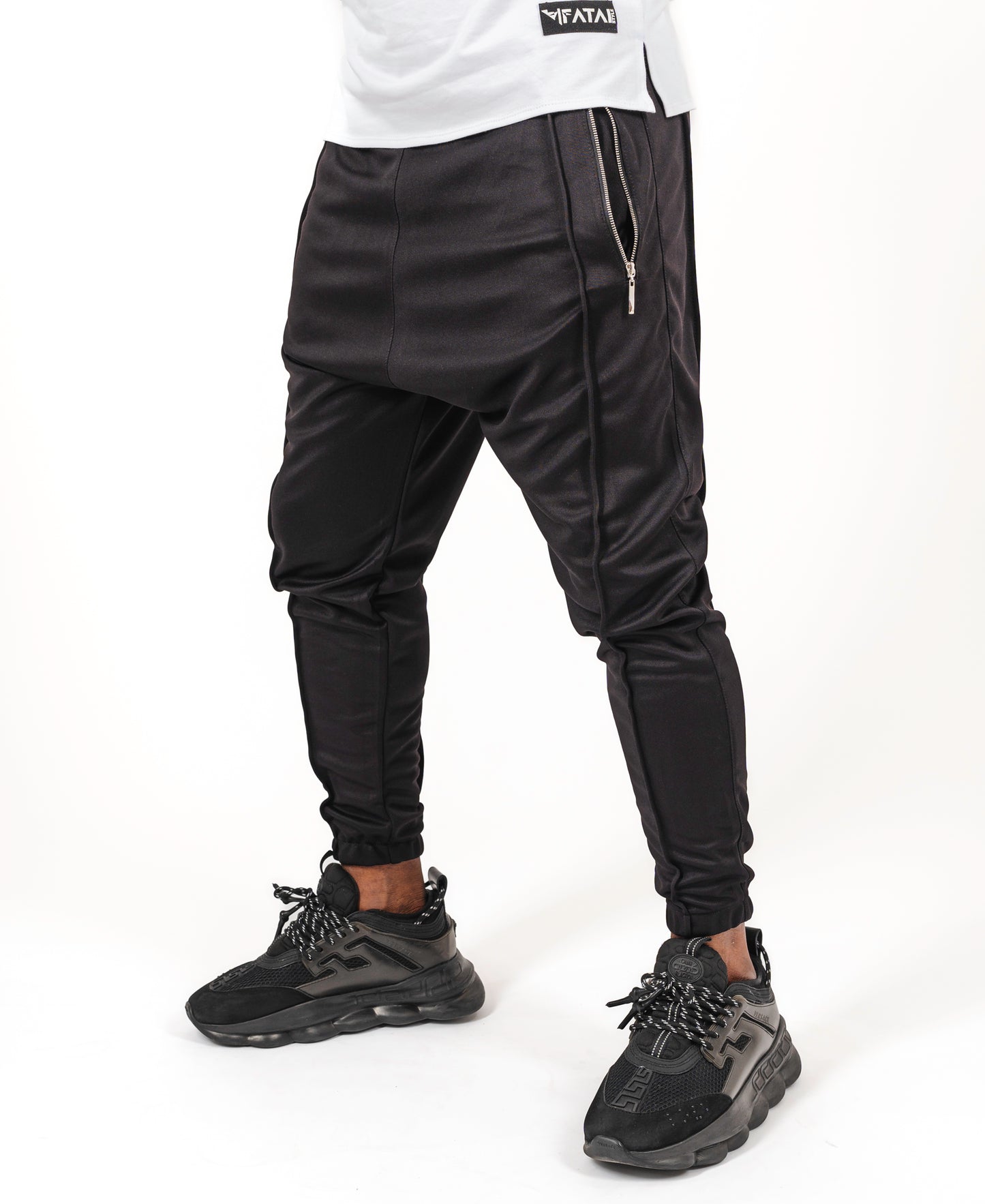 Pantaloni negri design elegant