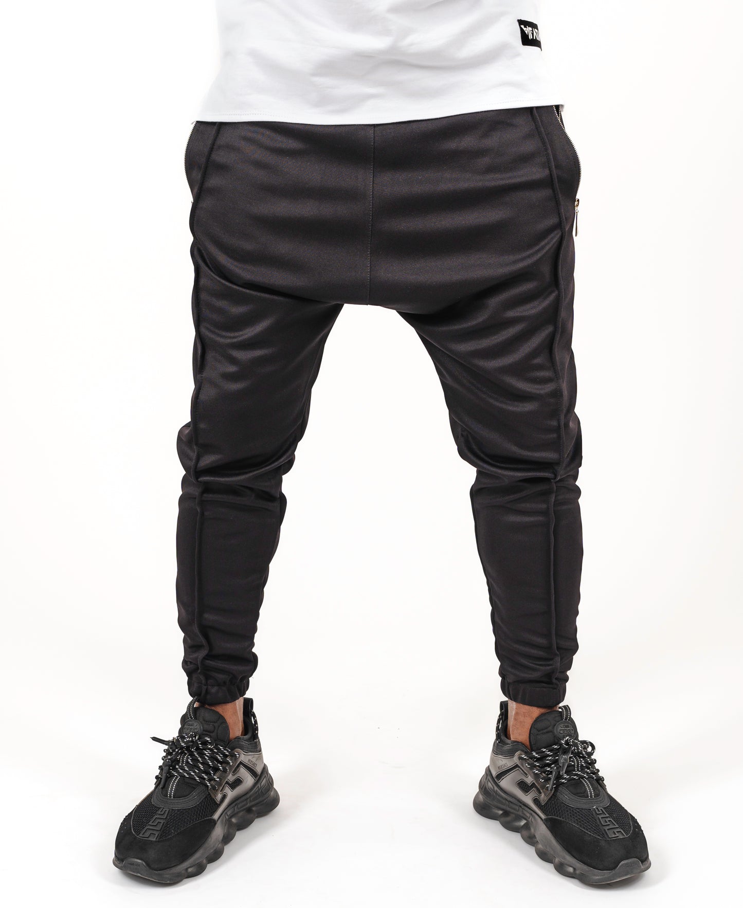 Pantaloni negri design elegant