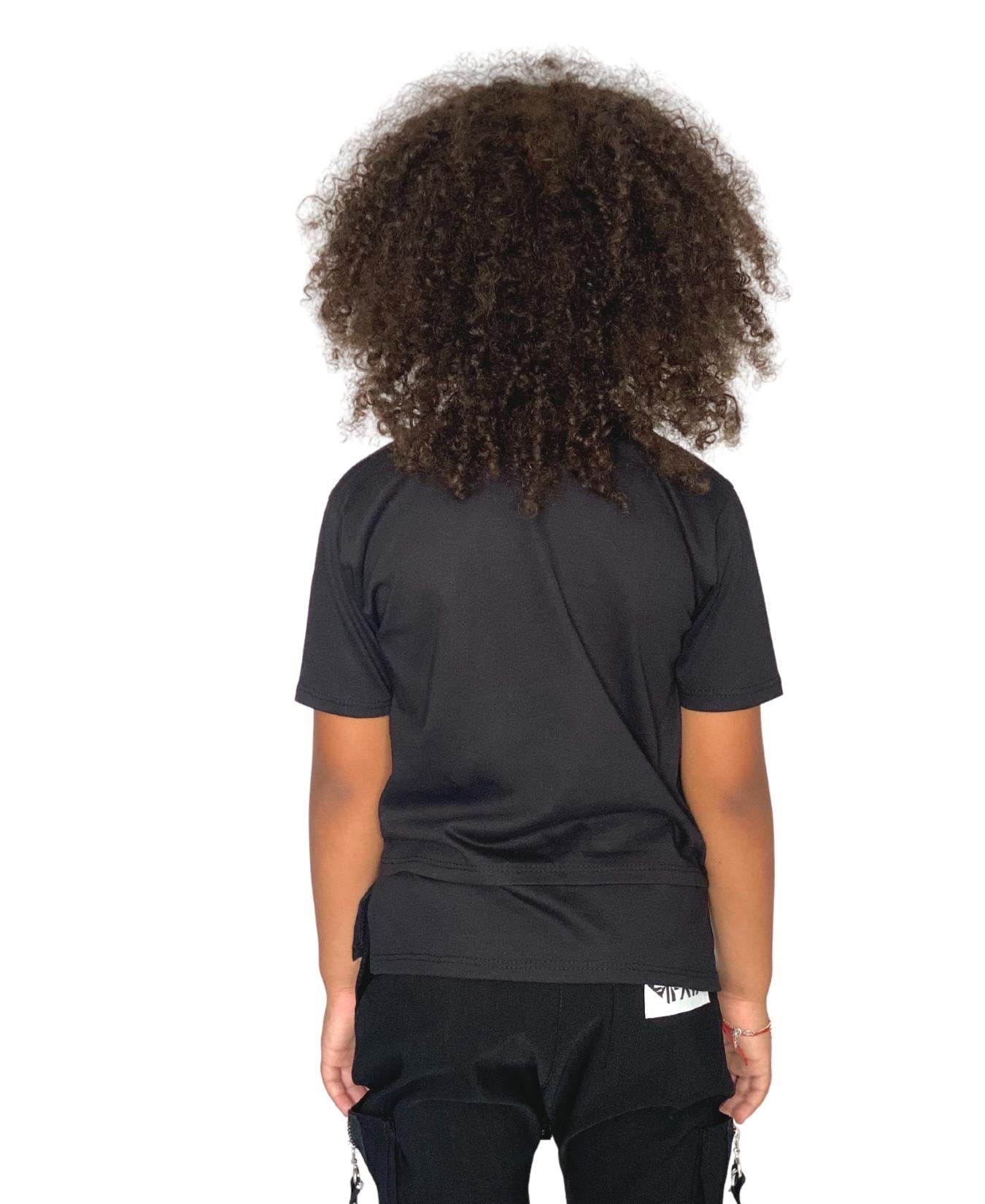 Tricou negru unisex - Cool Kids