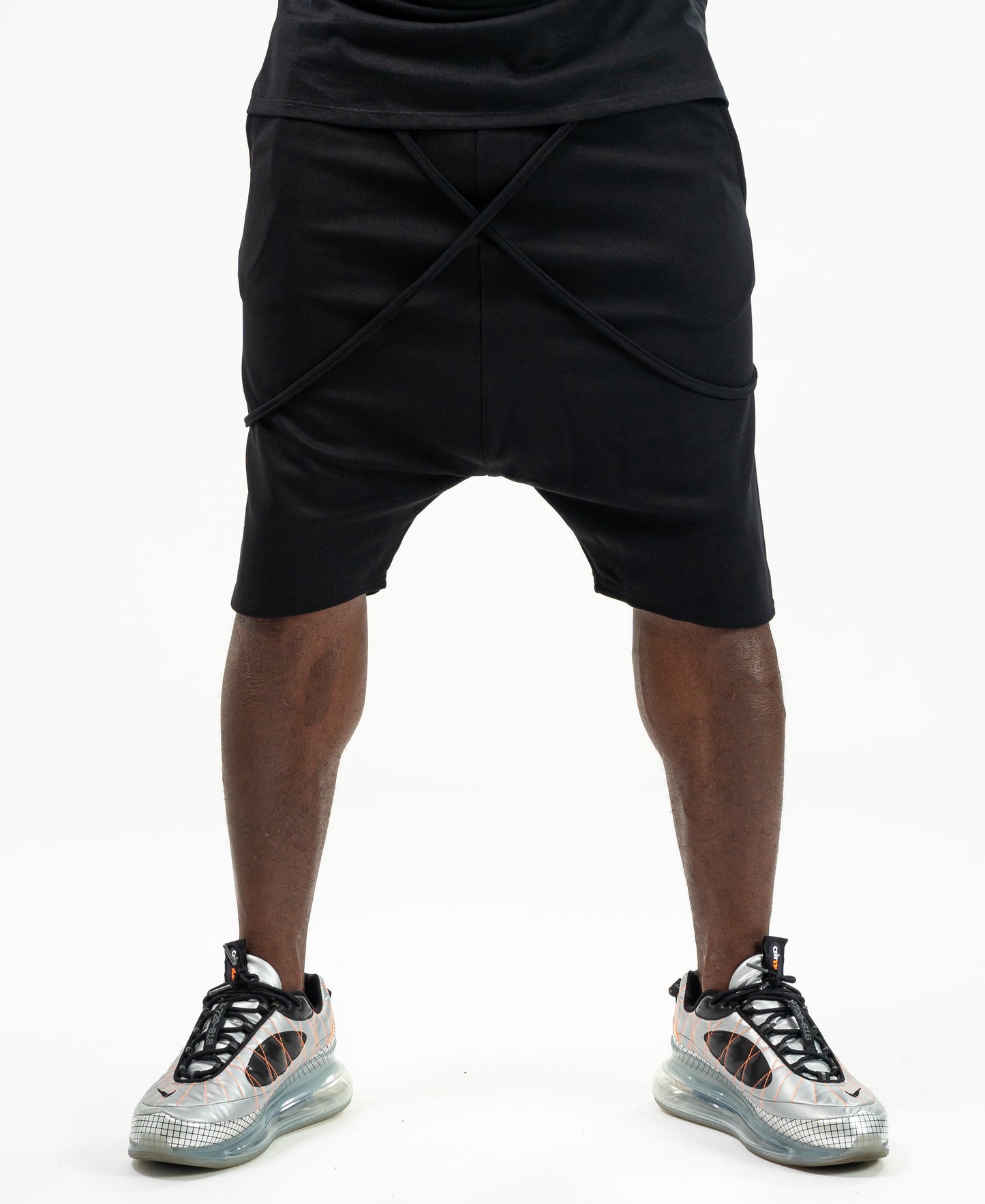 Short Trousers black with special design - Fatai Style