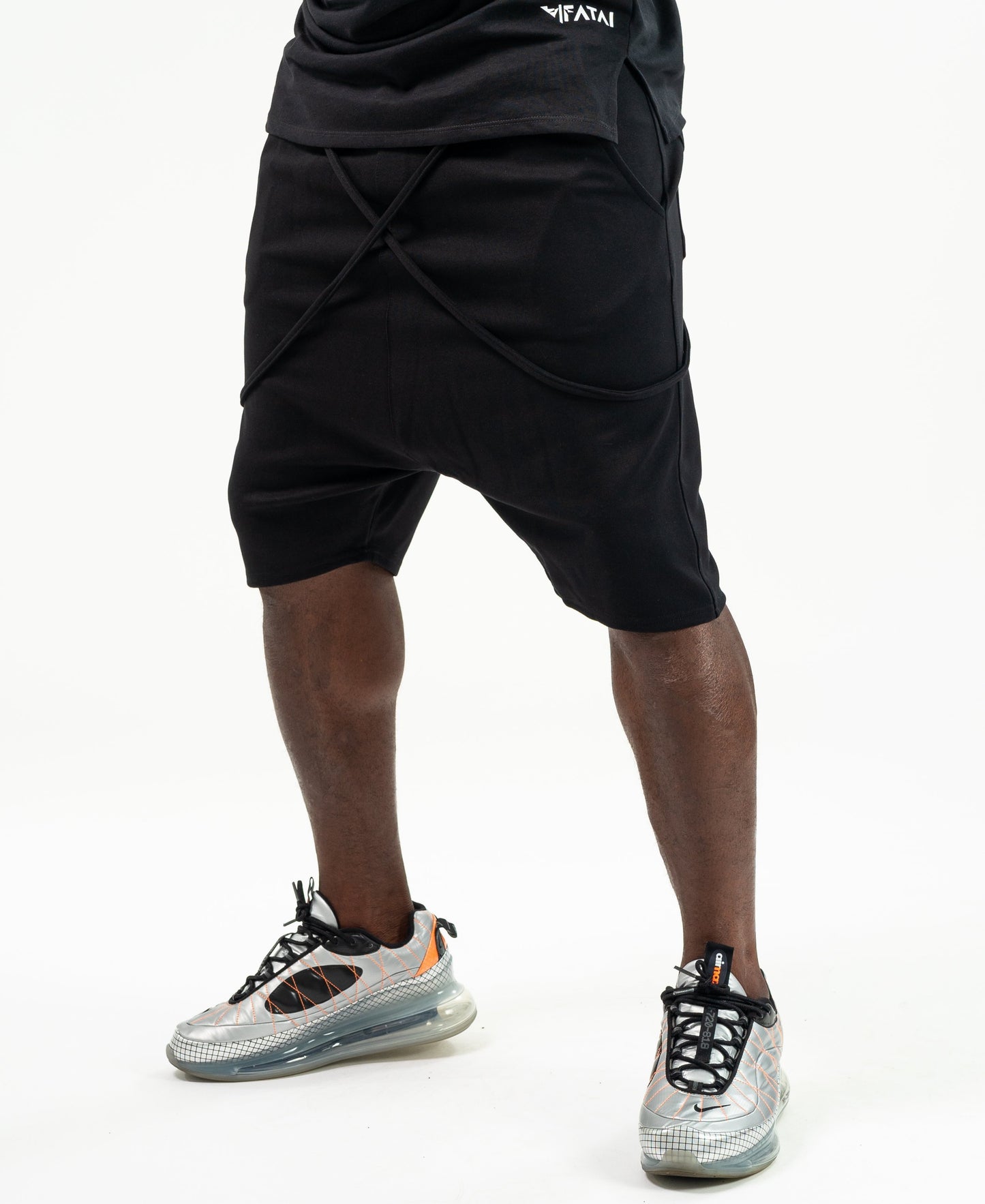 Short Trousers black with special design - Fatai Style
