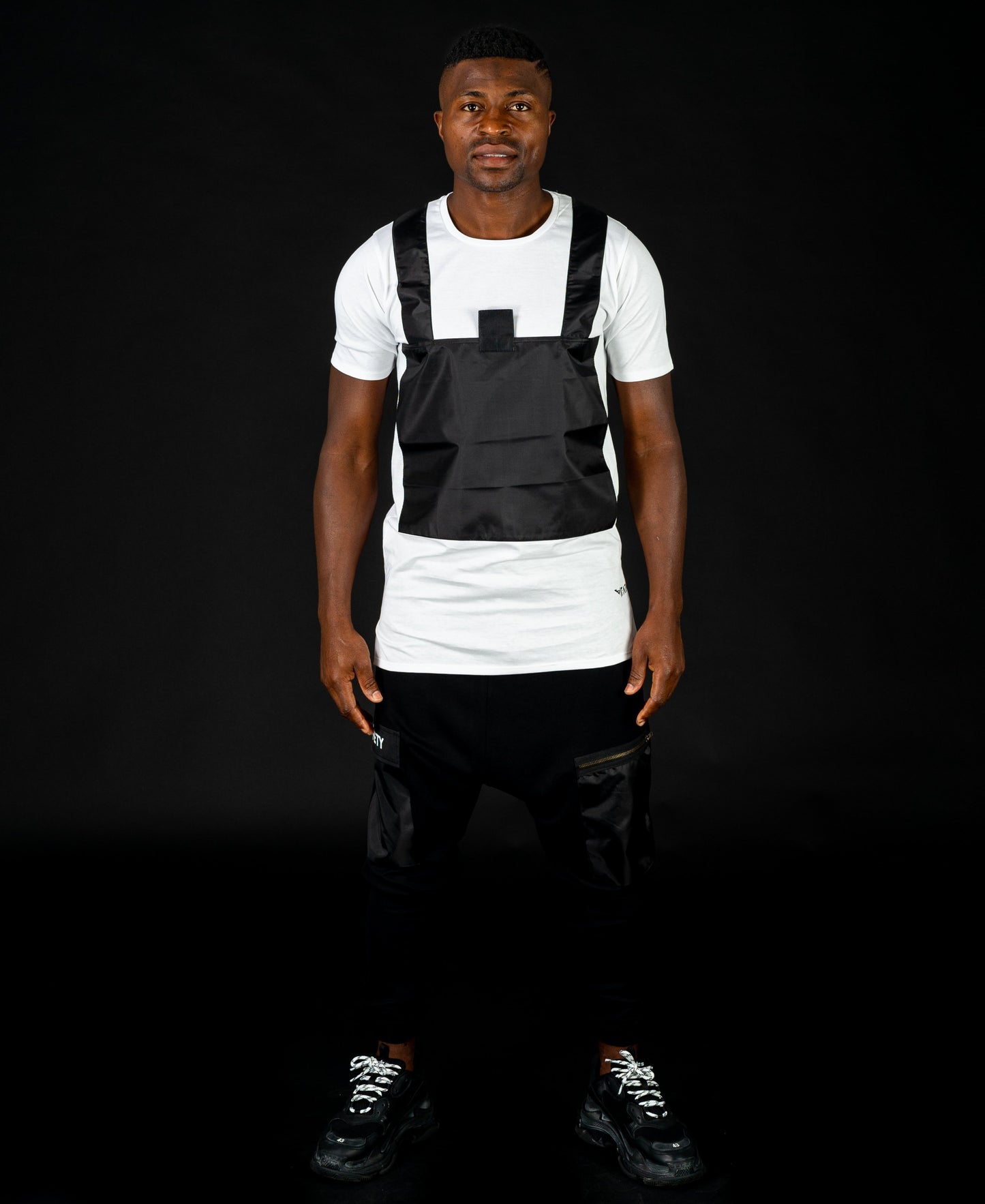 White t-shirt with bulletproof design - Fatai Style