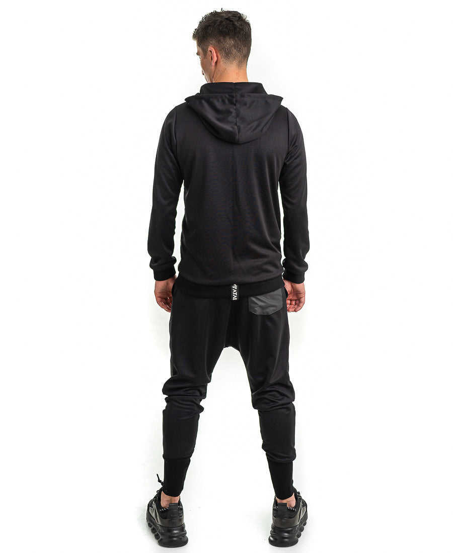 Trening negru cu imitatie de piele