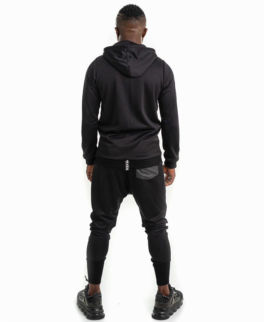 Trening negru cu imitatie de piele