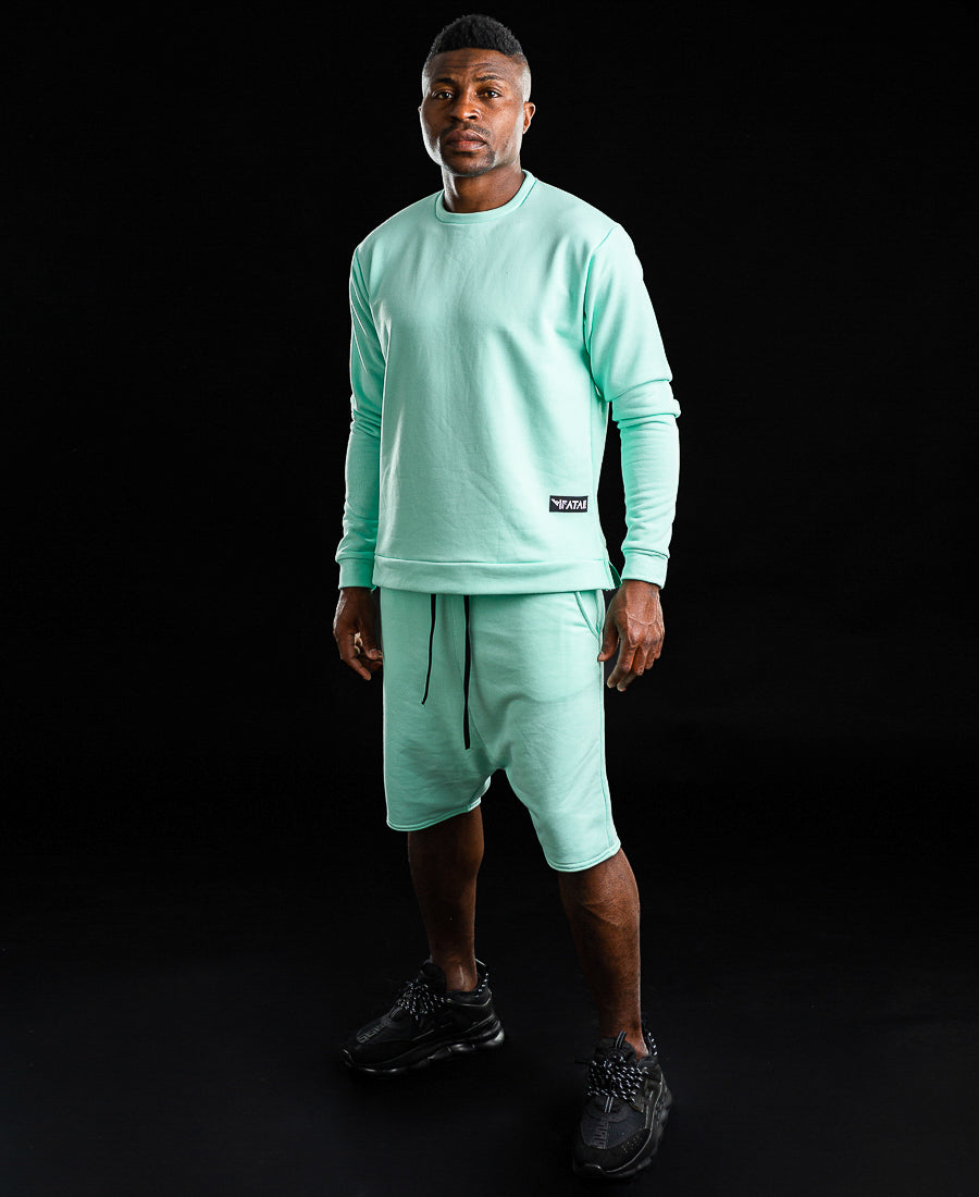 Compleu oversize verde menta