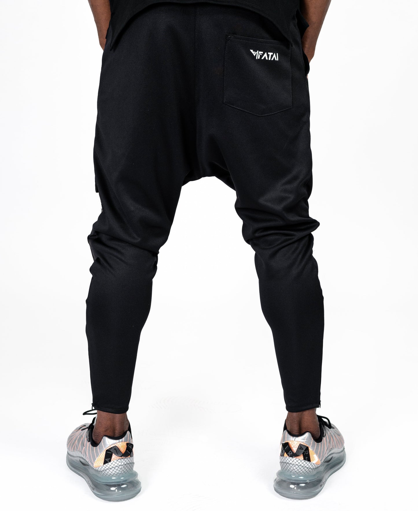 Black trousers with camo line - Fatai Style