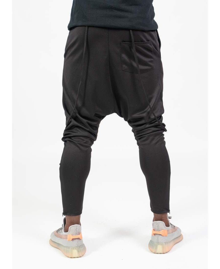 Black trousers with front pocket - Fatai Style
