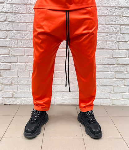 Pantaloni lungi portocalii
