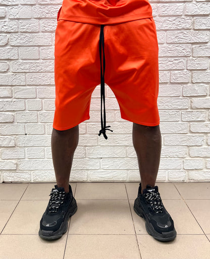 Pantaloni scurti portocalii