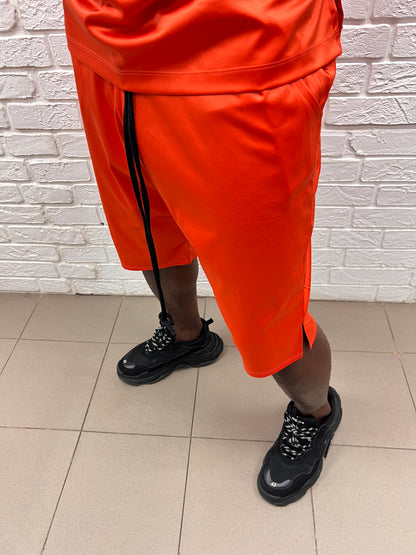 Pantaloni scurti portocalii