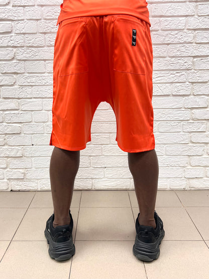 Pantaloni scurti portocalii