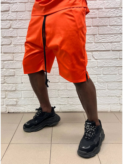 Pantaloni scurti portocalii