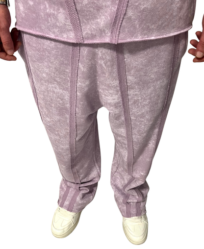 Pantaloni lungi purple-faded