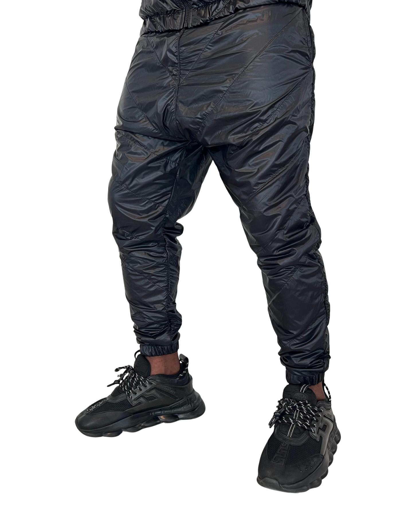 Pantaloni negri complet de fas