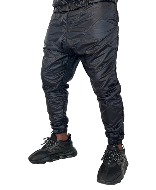 Pantaloni negri complet de fas