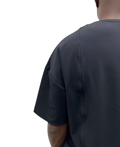 Compleu negru cu design lateral