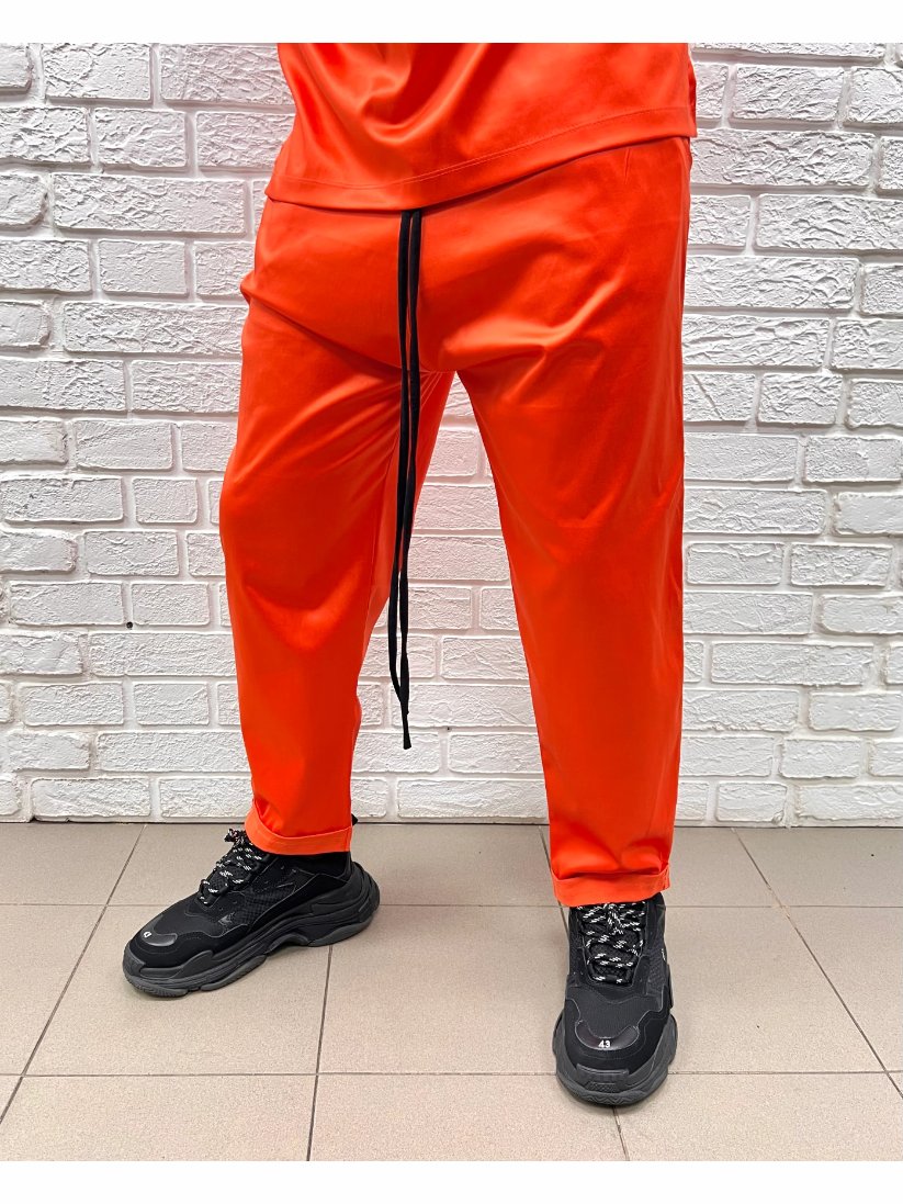 Pantaloni lungi portocalii