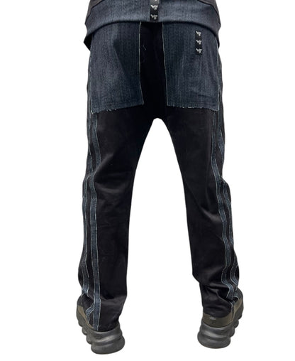 Blugi cu design vertical