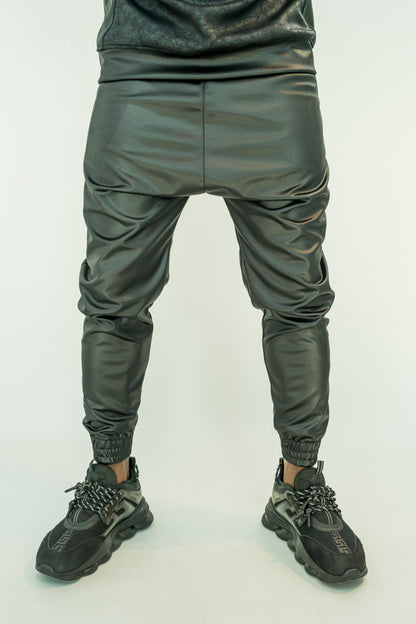 Pantaloni din material flexibil, de trening