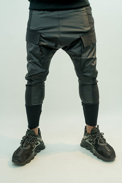 Pantaloni in combinatie de fas