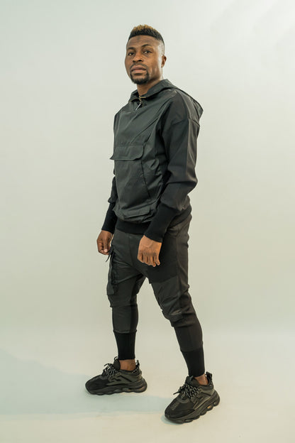Pantaloni in combinatie de fas