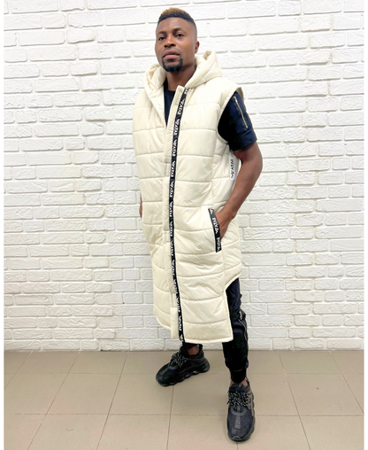 Vesta lunga Unisex (negru, maro, gri sau crem)- pre-comanda: livrare incepand cu 20 Decembrie