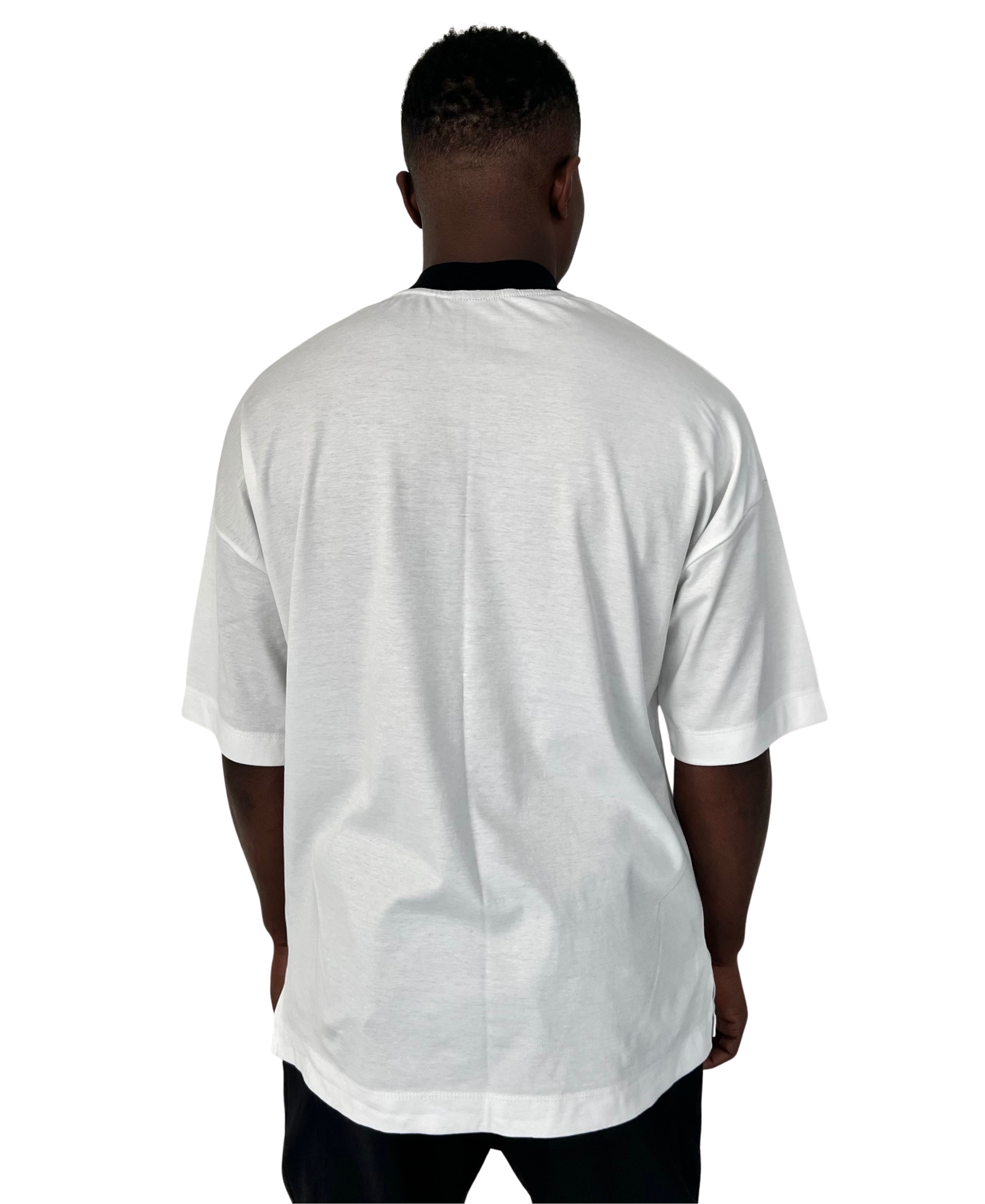 Tricou alb cu print ursulet