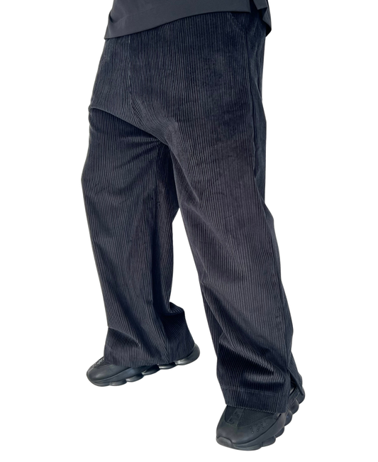 Pantaloni negri - velur