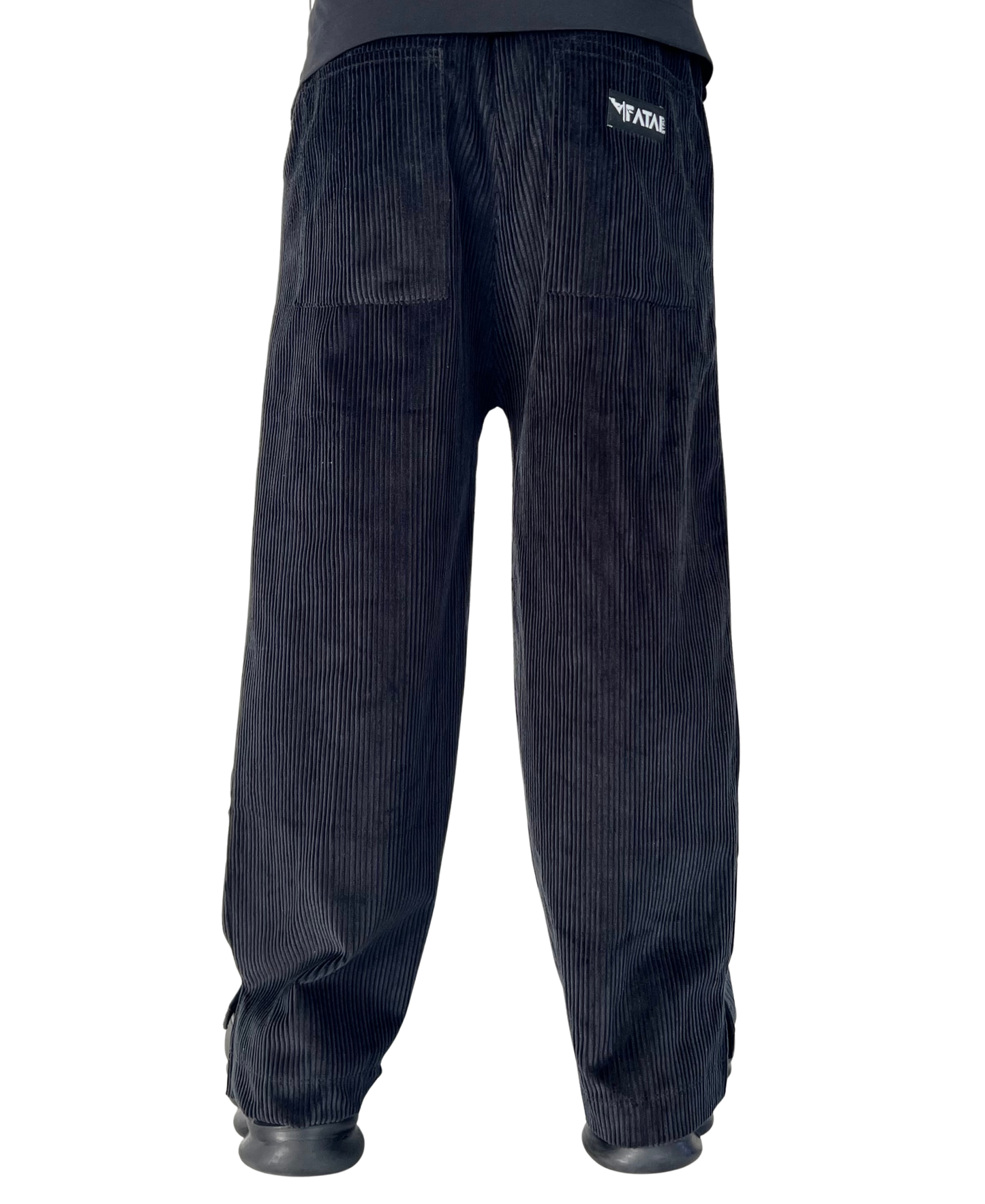 Pantaloni negri - velur