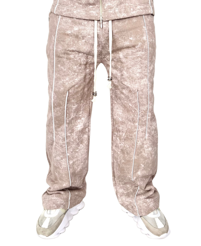Pantaloni stone-washed