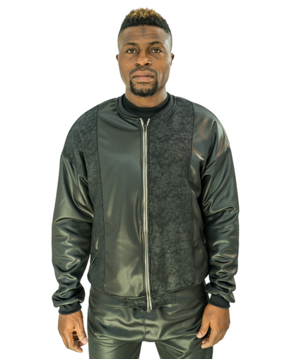 Jacheta cu dublura din material flexibil, de trening