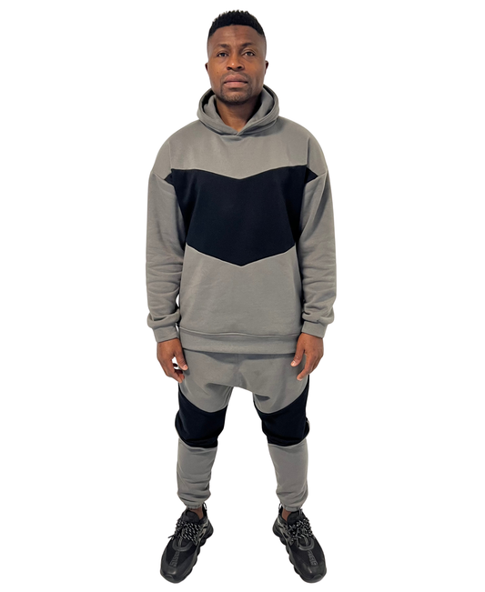 Compleu in doua combinatii de gri