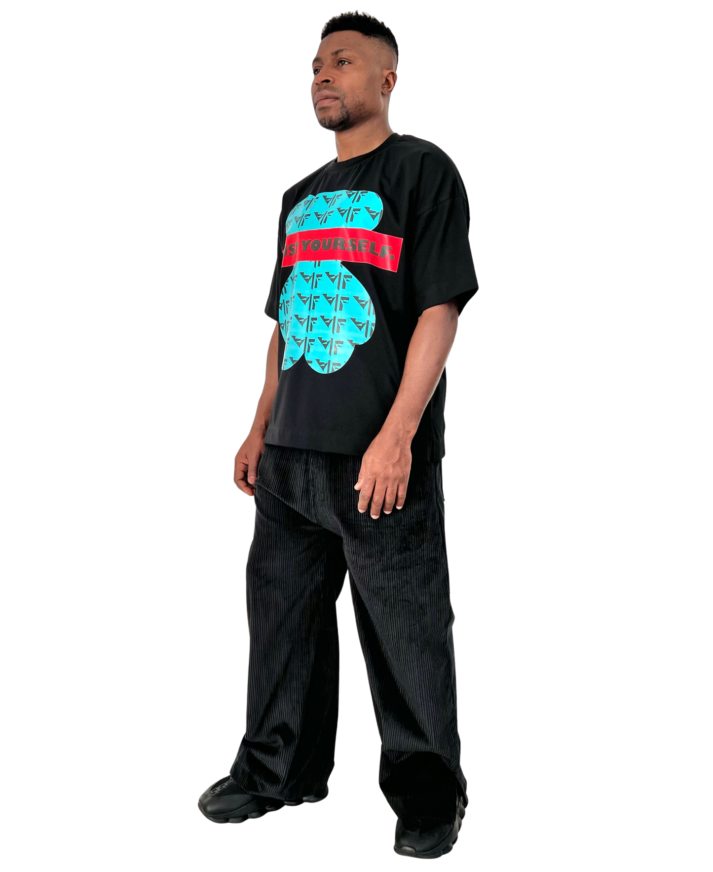 Pantaloni negri - velur