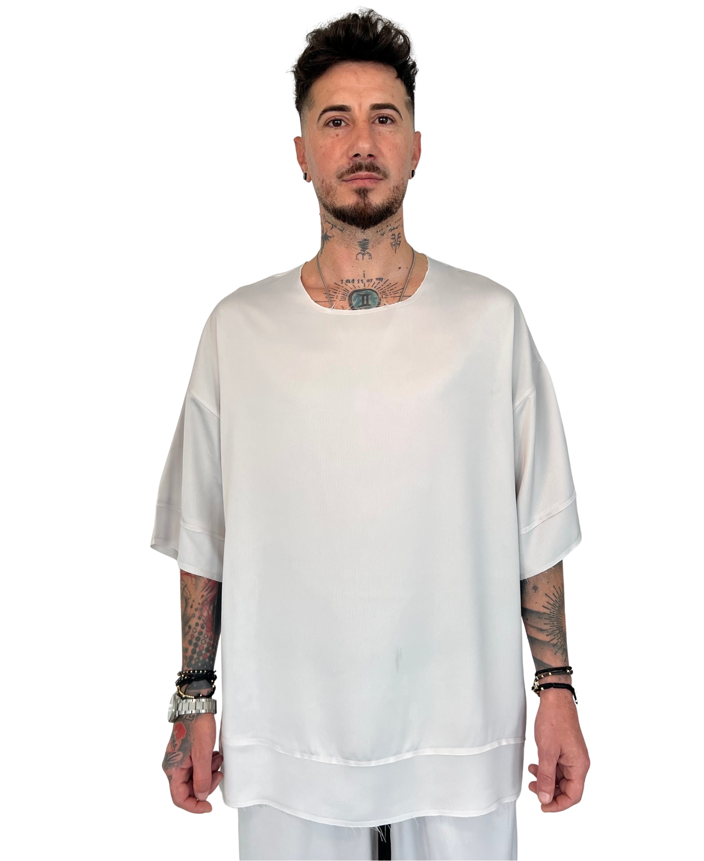 Tricou de vara silver