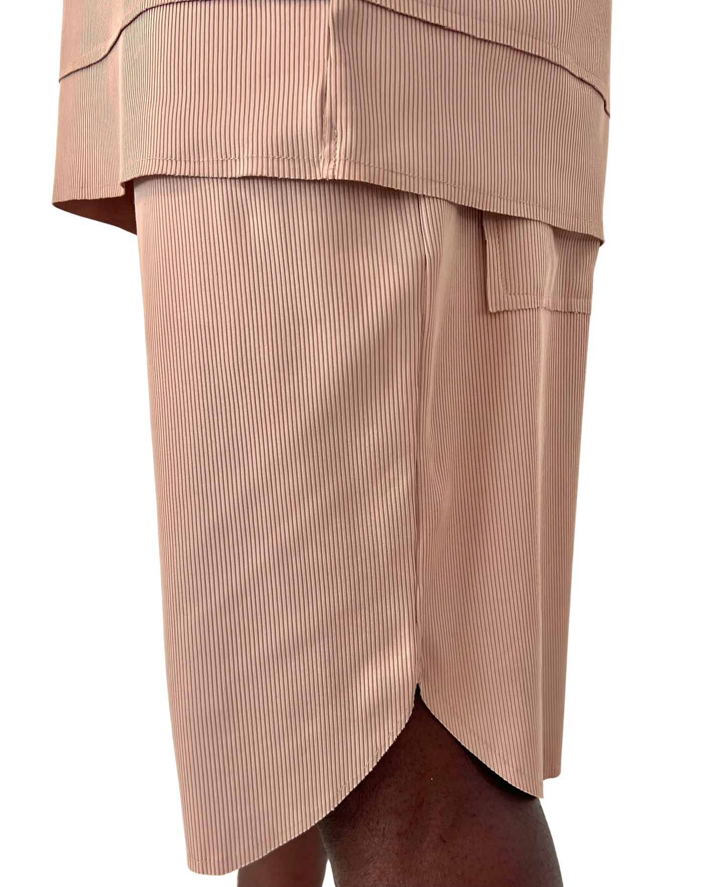 Compleu crem design raiat