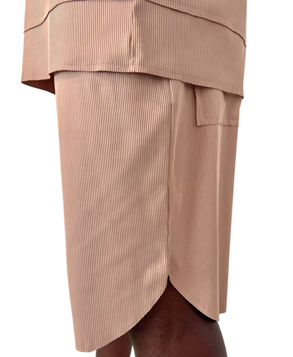 Compleu crem design raiat
